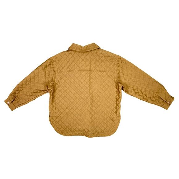 Nocturne Oversized Quilted Jacket - Camel - Size XL - Picture 3 of 5